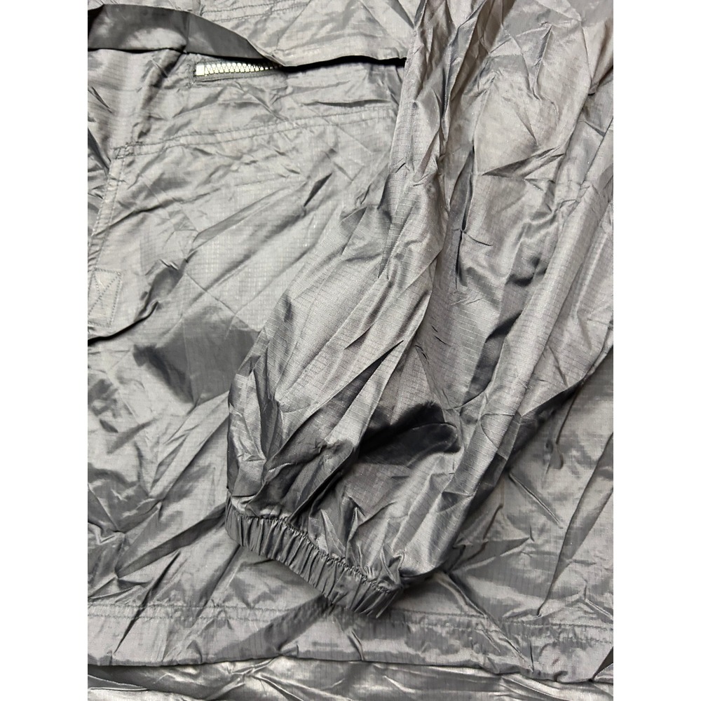 Foot Locker Anorak Jacket Nylon Ripstop Black XXXL Mens - Picture 3 of 9